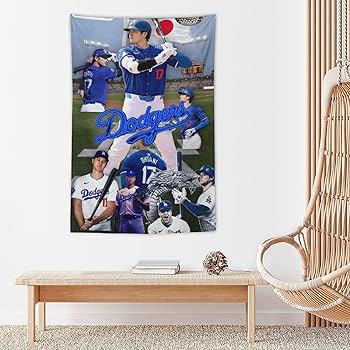 大谷翔平　絵画　タペストリー Amazon.co.jp: 大谷翔平 (51) タペストリー 絵画 ポスター 写真